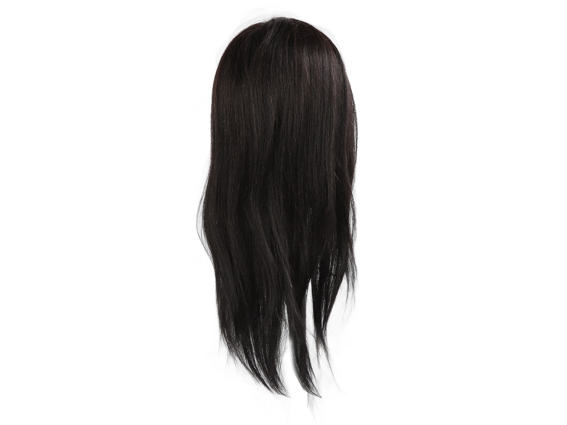 Cabeça De Manequim Com Cabelo Treinamento Estilização Cabeleireiro