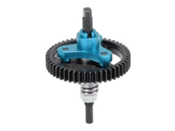 Engrenagem Diferencial Clutch Completo 50t Aço Para Carro Rc Traxxas Slash 2wd 1/10 Azul