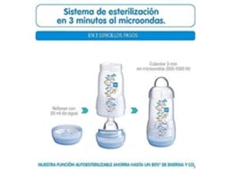 Biberão MAM Easy Start Anti-Colic Azul (260 ml)