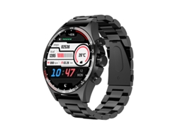Smart Watch SHAH ARPAN Tela Grande Colorida Preta de 1 58 Polegadas