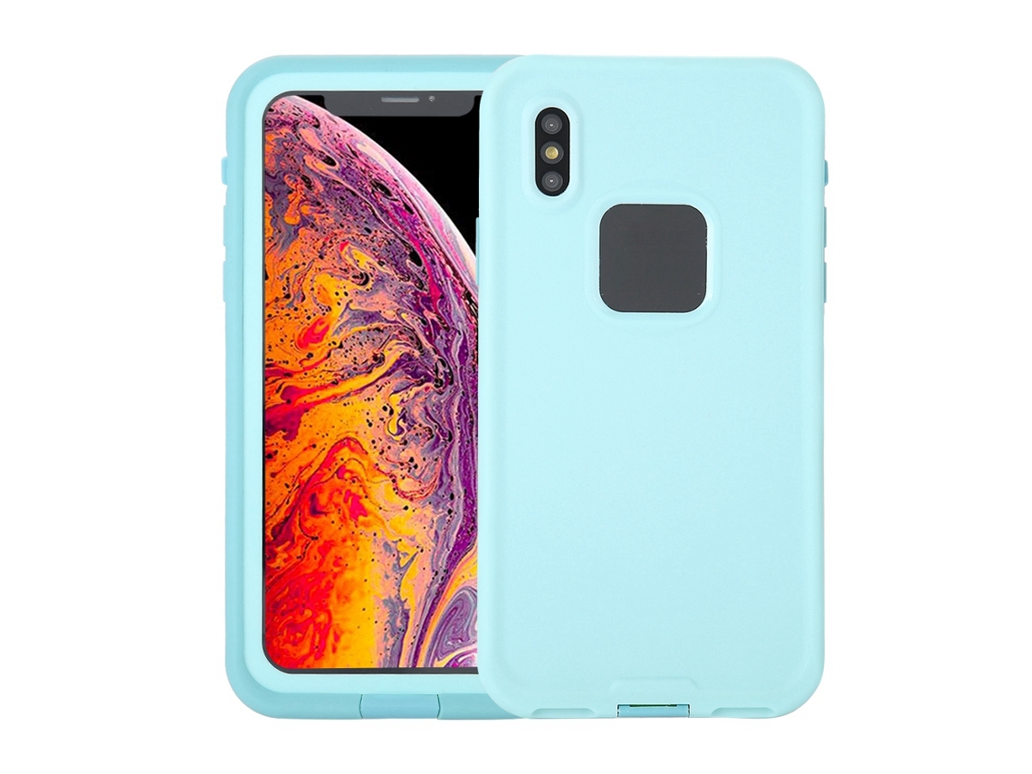 Capa para iPhone Xs Max à prova d'água e resistente a riscos