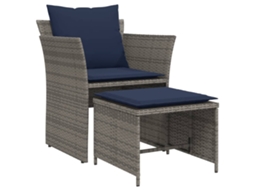 Garden Chair, Garden Chairs Vidaxl Cinzeto Vime (n/a)