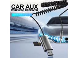 Adaptador Bluetooth 5.1 Com Microfone Para Carro E Estéreo