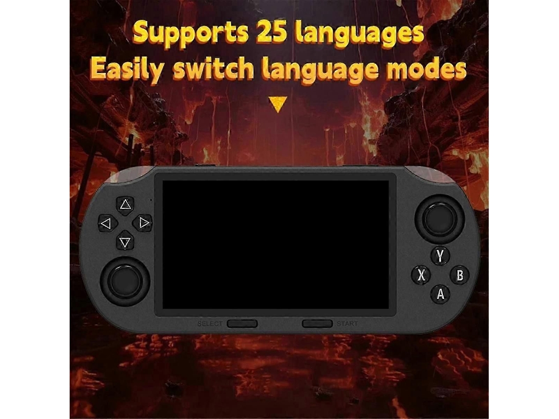 Console GOKOCO Sf3000 de 4,5 Polegadas com 64 Gb e Máquina de Jogos para Crianças