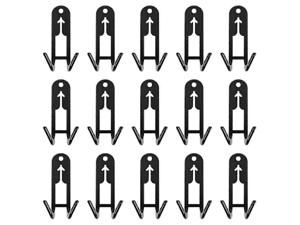 Conjunto de 30 ganchos resistentes para pendurar frutas AQUAFORGE