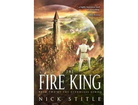 Livro The Fire King de Nick Stitle (Inglês)
