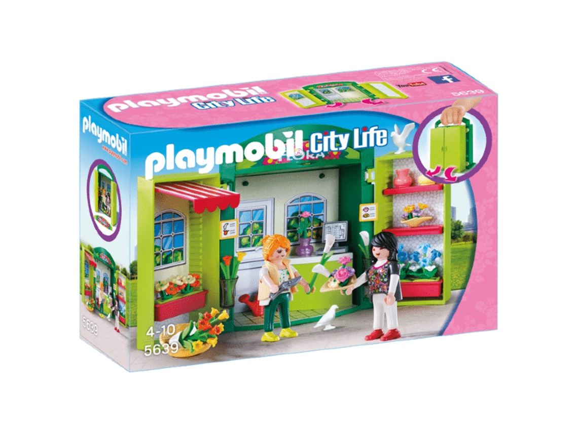 Playmobil 5639 Cofre Loja Das Flores