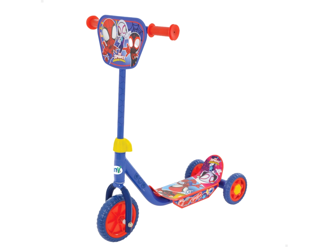 Patinete Spidey de 3 ruedas 58x36x65 70 cm Máx. 20 kg 3 años