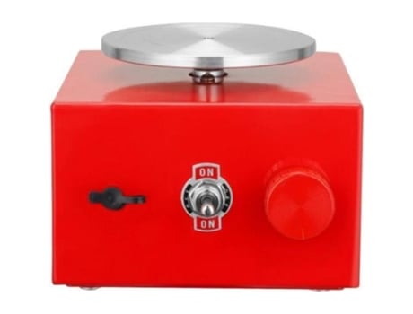 Mini Conjunto de Olaria MYTOYZ Mesa Giratória Olaria Roda Esculpidora