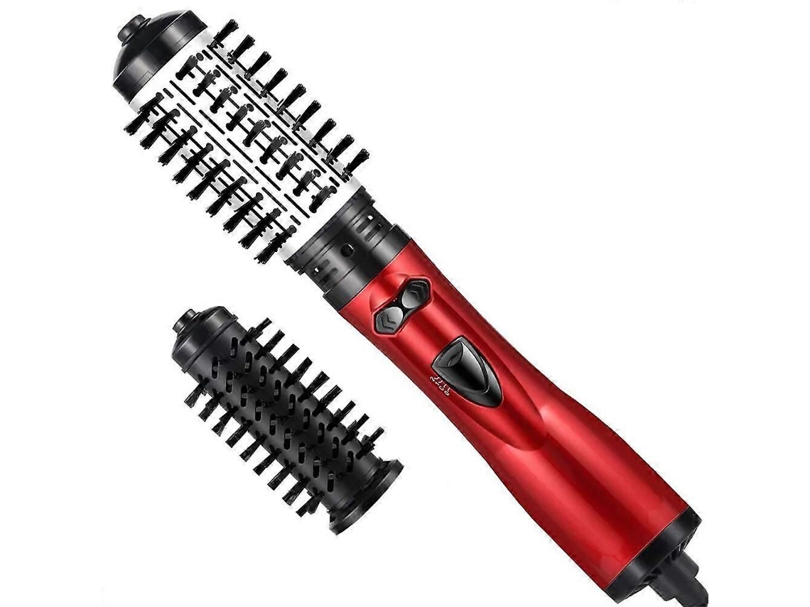 Escova Secadora de Cabelo 3 em 1: Secador de Cabelo Rotativo, Escova Alisadora e Modeladora de Cabelo com Ar Quente. TAISHENGDA