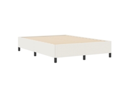 Estrutura De Cama Plataforma Moderna Creme Vidaxl Cream Wood (140x200 Cm)