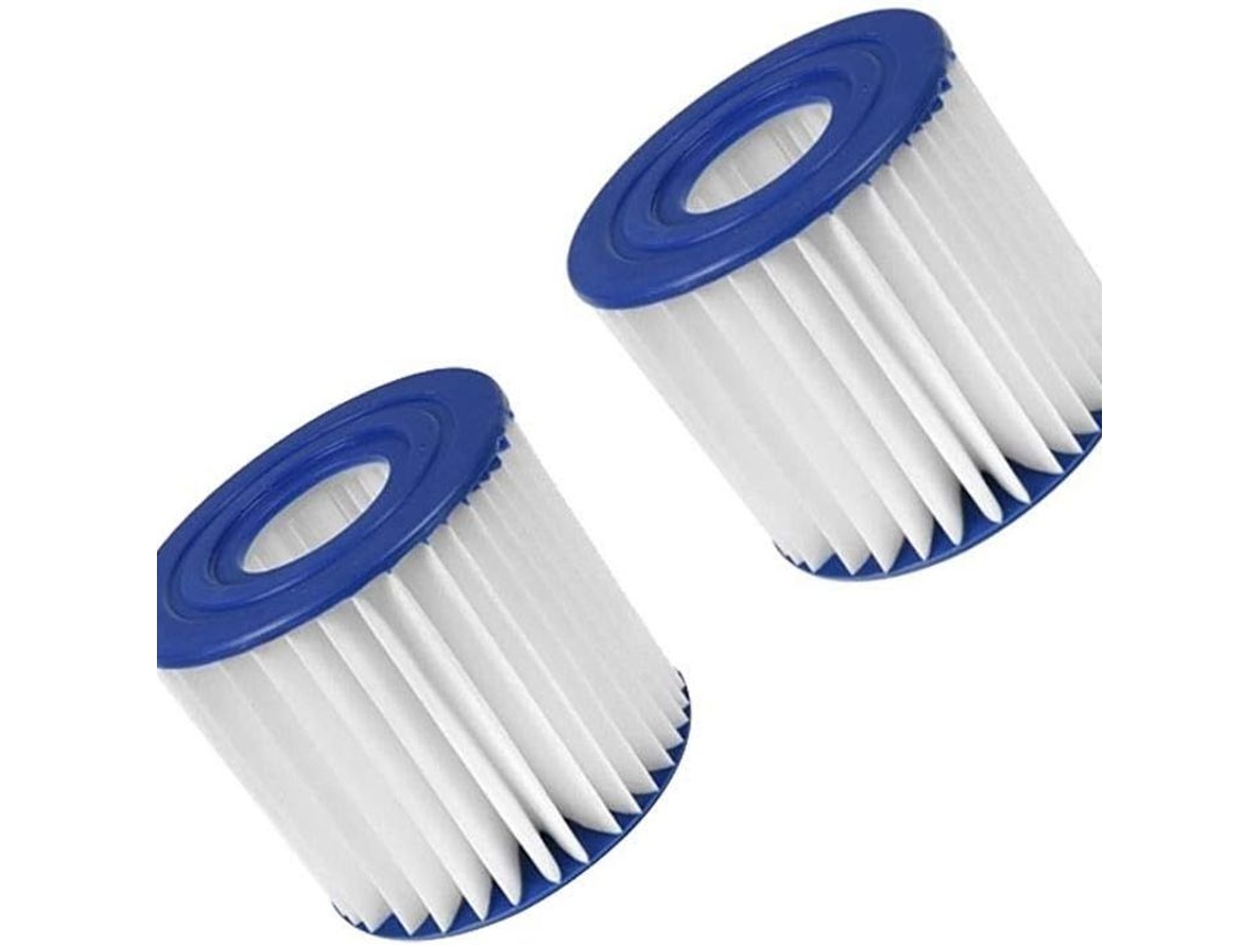 2 Peças de Bomba de Filtro AQUAFORGE compatível com Bestway instalação simples manutenção de água limpa