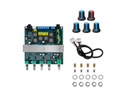 Amplificador de Áudio Potente Tpa3116 Bt5.0 Placa Amplificador 50w+50w para Alto falantes