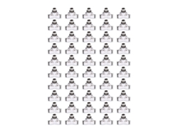10 Peças De Conexão De Tubo Pneumático Pvc Durável 6mm Sunflare