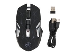 Rato Sem Fio Ergonômico Para Jogos Para Laptop E Pc