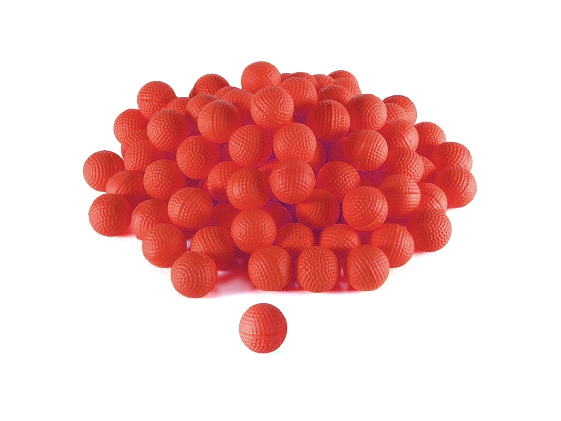 50 Peças de Bolas de Espuma Redondas de Reposição Pacote Brinquedo para Meninos Meninas