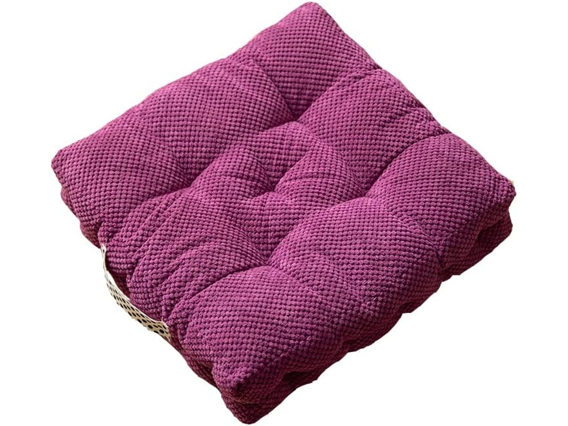 Conjunto De 2 Almofadas Para Assento Cadeira Com 10cm Espessura E Macias Portáteis Cozinha, Sala De Jantar, Jardim, Casa