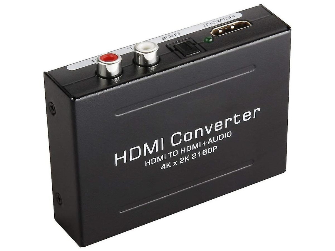 Extrator de Áudio Hdmi 4K X 2K YIZHOOD Inf173 Preto