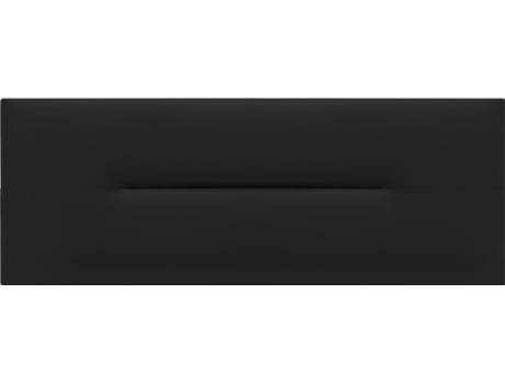 Cabeceira de Cama WIN REST River Acolchoado Polipele Premium Cama 80 (Preto)