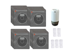 Kit De Sacos Para Armazenamento Filamentos Com Bomba Vácuo Elétrica, 20 Unidades Selados A À Prova Luz Filamento 3d 5 Clipes