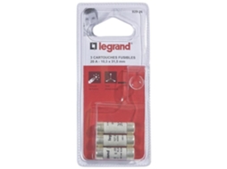 Conjunto De 3 Fusíveis Com Luz Indicadora 20 A 10,3x31,5 Mm Legrand