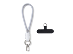 Cordão Para Celular Estilo Qu, Anti-perda, Anti-roubo, Modelo Avançado, Antiqueda, Alça De Pulso De Poliéster Para Transporte De Artefato De Poliéster
