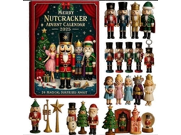 Calendário de Advento de Natal 2025 Quebra nozes em Acrílico Nova Line