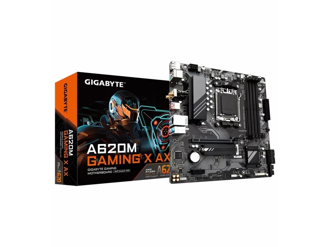 Placa Mãe GIGABYTE A620M Gaming X Ax