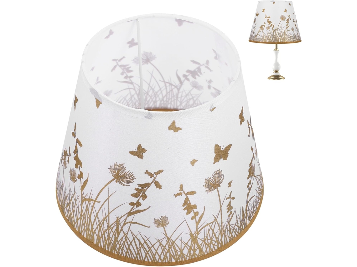 Abajur de Cabeceira Elegante em Tecido para Quarto. SFUSHOS