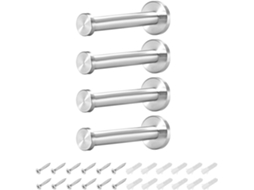 Abraçadeira CHABERLU em aço inox, faixa de 130-152mm