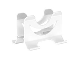 Lurelia Suporte Vertical Para Portátil Ajustável, Antiderrapante, Com Ventilação, Em Silicone, Compatível Com Portátil, Em Branco