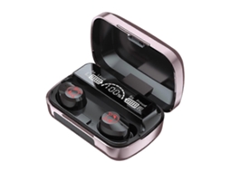 Fones de ouvido Bluetooth Hengrongshen M23 com redução de ruído inteligente e design de diabo