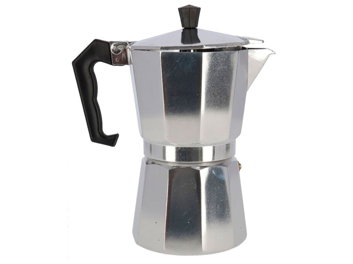 Cafeteira De Alumínio Com 12 Xícaras, Junta De Silicone, Design Clássico, Preparar Café, Adequada Para Todos Os Tipos De Fogão, Gás, Cerâmica, Acan