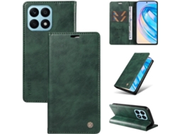 Capa Para Honor X8a, Capa Carteira Em Couro Pu Resistente A Impactos, Capa Dobrável Flip Resistente A Impactos Porta