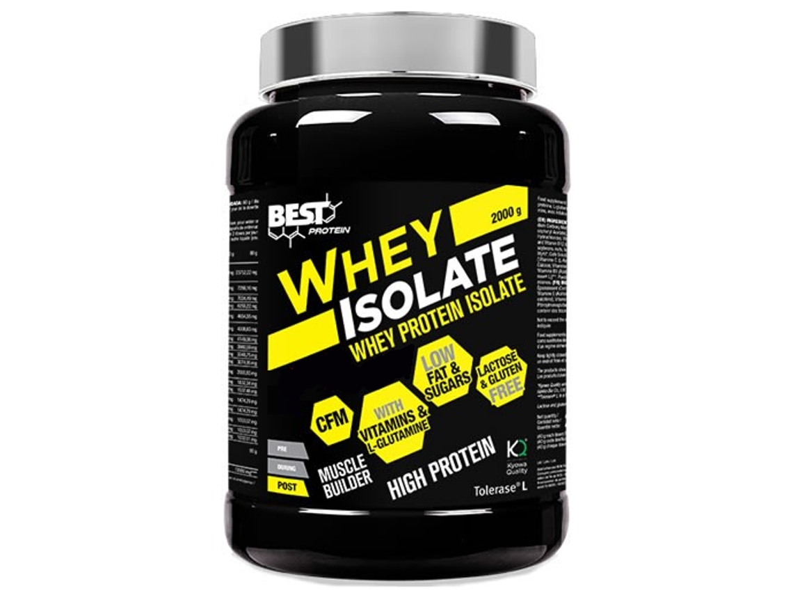 Whey Isolate Sabor Tarte de Limão 2 Kg BEST PROTEIN