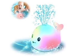 2026 brinquedos de Banho para Bebê, Brinquedos de Piscina Baleia Spray, Brinquedos de Banheira Brilhantes, Design À Prova D'água Divertido