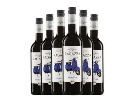 Vinho VILLA SAN GIORGIO Primitivo (0.75 L - 6 Unidades)