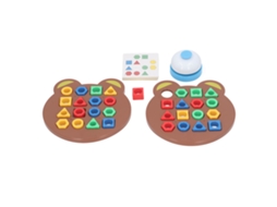 Mali jogo de Combinação de Formas Geométricas Tabuleiro Puzzle Educativo Sensorial para Crianças 2 Jogadores