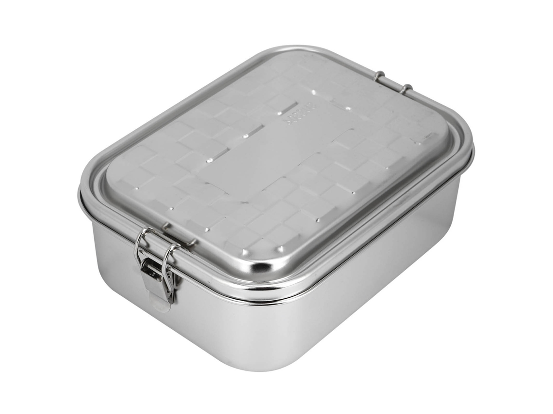 Caixa de Lanche Inoxidável 304 Bento Selo Duplo