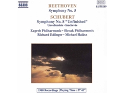CD Edlinger/Halasz/PO Zagreb/+ - Sinfonie 5/Sinfonie 8"Unvollendete" (1CD)