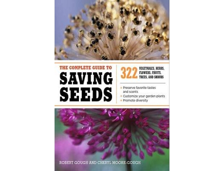 Livro complete guide to saving seeds de robert gough,cheryl moore-gough (inglês)