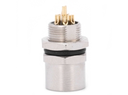 Laxiscreed Conector M8 De 6 Pinos À Prova De Água E Selado Com Epoxy Para Maior Durabilidade