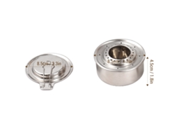 Estufa de Álcool Portátil Inox Camping