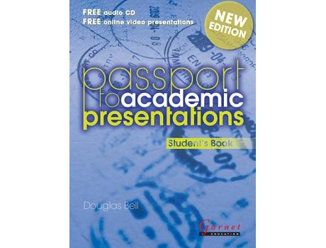 Livro passport to academic presentations course book & cds (revised edition) de douglas bell (inglês)