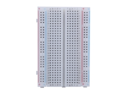 Placa De Ensayo Sin Soldadura 400 Puntos Tie Reutilizable Para Circuitos Breadboard