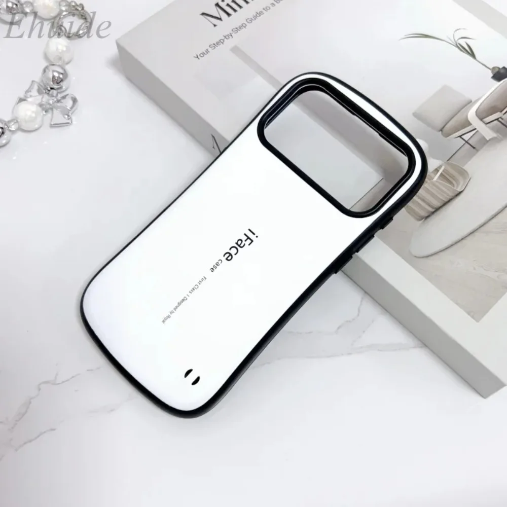 (branco, Iphone 14 Pro) Capa Rígida Premium Clássica Com Acabamento Brilhante, Traseira Em Plástico Resistente A Impactos, Proteção Completa