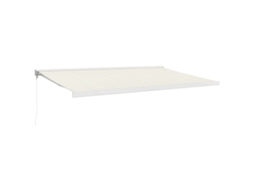 Retractable Awning, Retractable Awnings Vidaxl Creme Tecido (5 X 3 M)