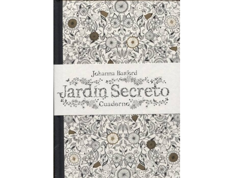 Livro Cuaderno Jardín Secreto de Johanna Basford (Espanhol)