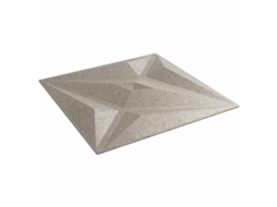 Vidaxl Painéis De Parede 12 Pcs Beton Estrela 50 X 50 Cm Espuma Xps