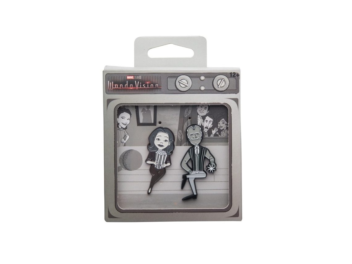 Conjunto De 2 Pins Da Série De Tv Wandavision Da Marvel 85591